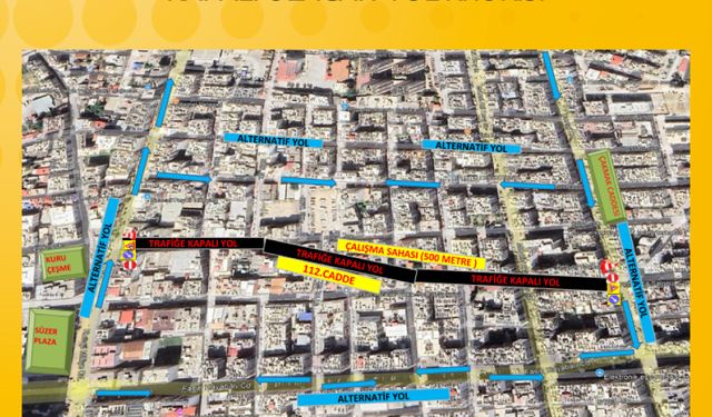 Mersin Akdeniz’de Yol Kapanıyor: İşte Tarihler