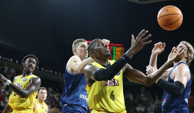 MSK, Basketbol Şampiyonlar Ligi'nde Zorlu Rakibini Devirdi