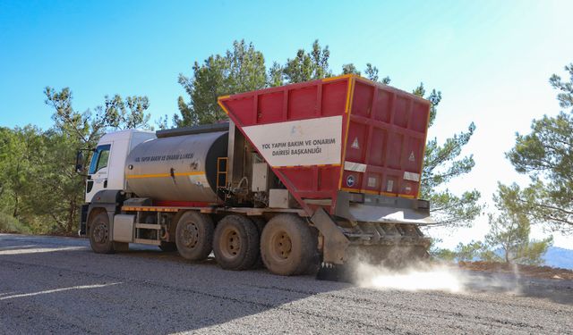 Mersin Büyükşehir, Gülnar’da 6 Kilometrelik Grup Yolunu Yeniledi