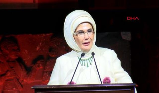 Emine Erdoğan: "Kültürel miras savunuculuğu, hepimiz için bir misyon ve bir vefa borcudur"