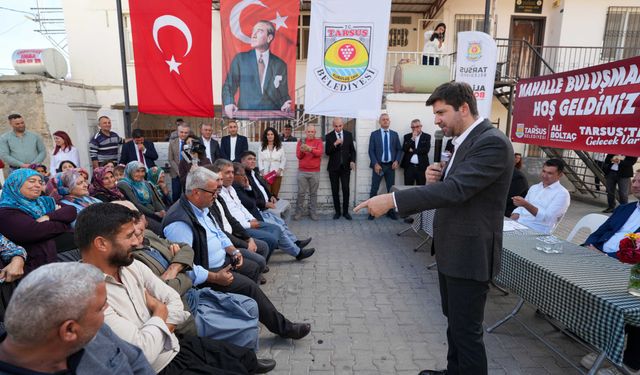 Başkan Ali Boltaç, Çokak Mahallesi’nde Vatandaşlarla Buluştu