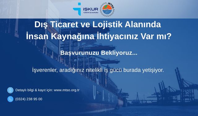 Mersin’de Dış Ticaret ve Lojistik Eğitimi Başladı