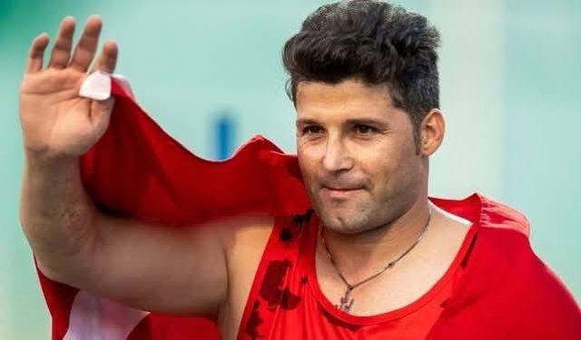 Mersinli sporcu Khalvandi’den gülle atmada gümüş