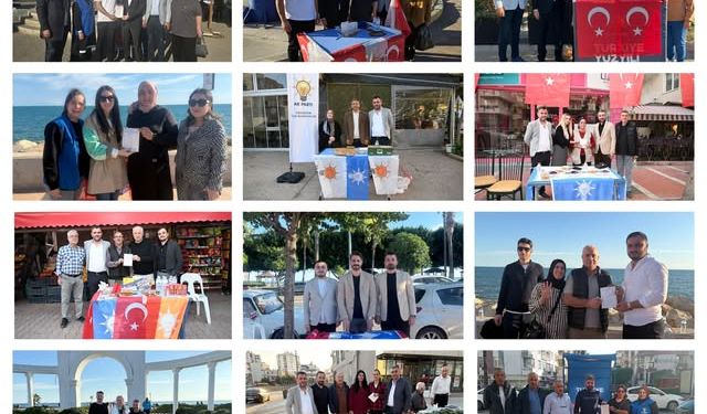 AK Parti Yenişehir’de Sahada