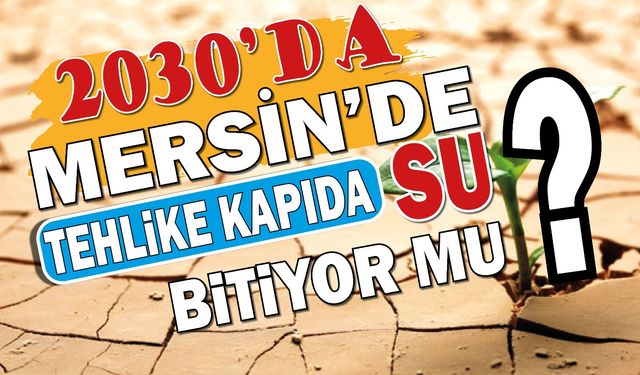 Mersin'de 2030'da Su Kalmayacak Mı? 2 İl İçin Kritik Uyarı