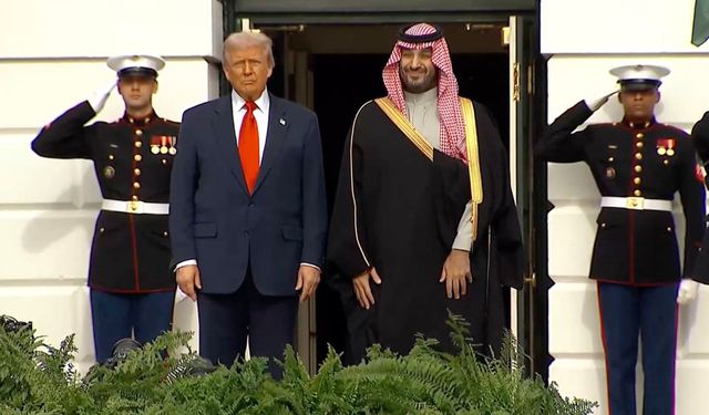 ABD Başkanı Trump ile Suudi Arabistan Veliaht Prensi Selman, Beyaz Saray’da bir araya geldi