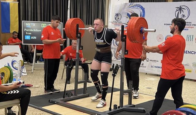 Mersin’de Görme Engelliler Dünya Halter Şampiyonası Heyecanı Sürüyor