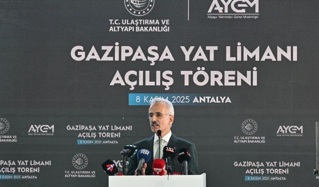 Bakan Uraloğlu: "Antalya-Mersin Bölünmüş Yol Projesinde 440 kilometrenin 400 kilometresini bitirdik"