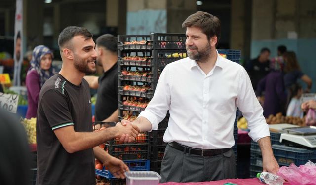 Başkan Boltaç’tan Pazar Ziyareti