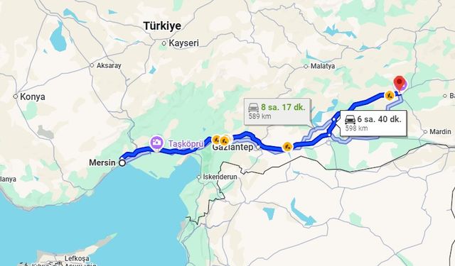 Mersin-Diyarbakır Arası Kaç Kilometre? Ulaşım Rehberi ve Güzergah Detayları