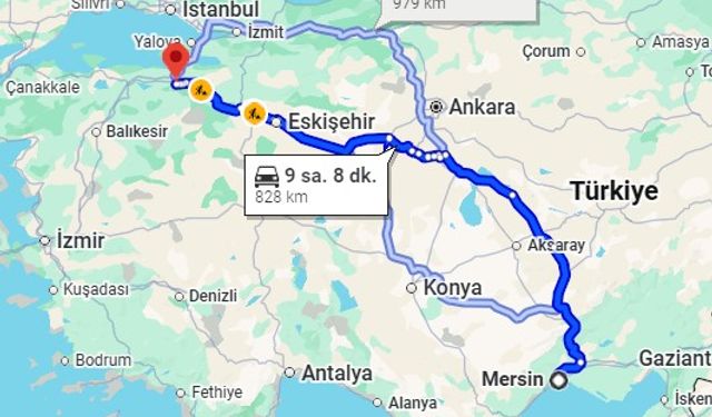 Mersin’den Marmara’ya Ulaşım: Bursa Arası Kaç Kilometre?
