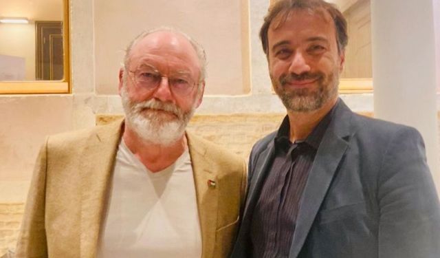 Devrim Nas Game of Thrones’un Yıldızı Liam Cunningham ile Buluştu