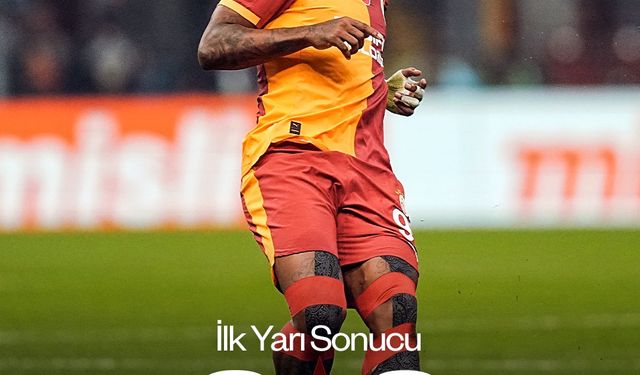 Trendyol Süper Lig: Galatasaray: 0 - Trabzonspor: 0 (İlk yarı)