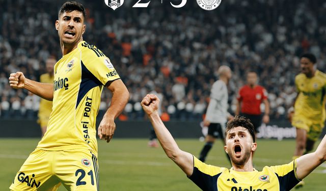 Derbinin kazananı Fenerbahçe