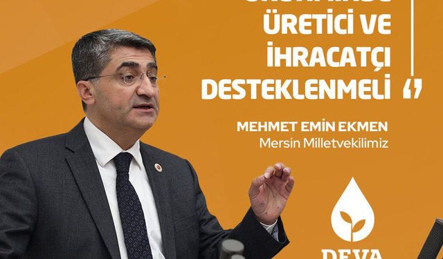 Ekmen: "Zeytinyağı Desteği İspanya’nın 40’ta Biri; Üretici Zararda"