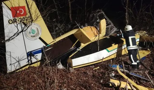 Hırvatistan'da düşen uçağın radar görüntüleri ortaya çıktı