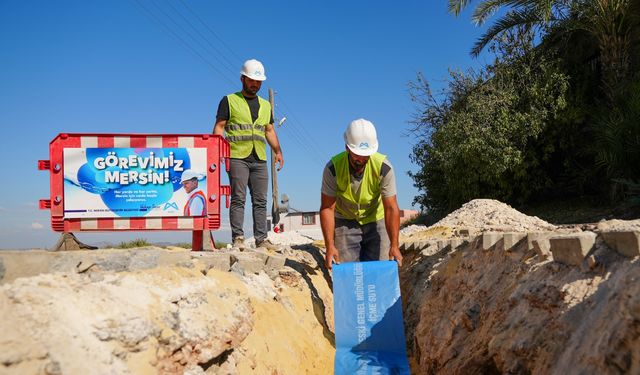 MESKİ Camili Mahallesi’ndeki İçme Suyu Terfi Hattını Yeniledi