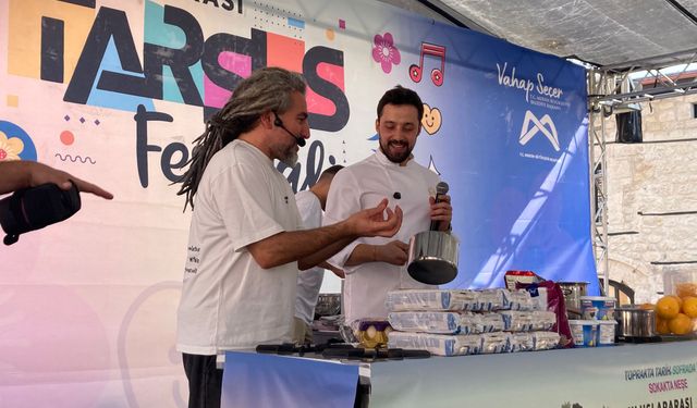 MasterChef Hasan Biltekin’den Mersin’de Portakallı Tiramisu Şovu