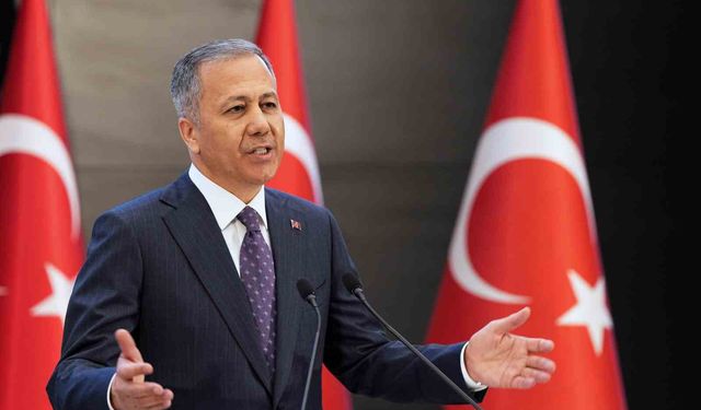 Bakan Yerlikaya: "2025 yılında 103 terörist ikna yoluyla yurt dışından gelerek güvenlik güçlerimize teslim oldu"