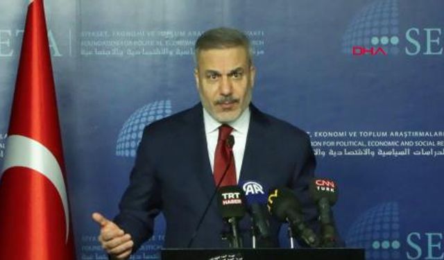 Bakan Fidan: Suriye'nin tekrar kaos alanı olmasına müsamaha göstermeyiz