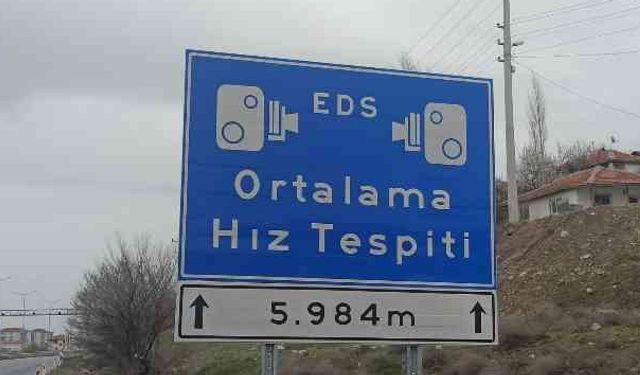 EDS'li Hız Denetimi Başlıyor