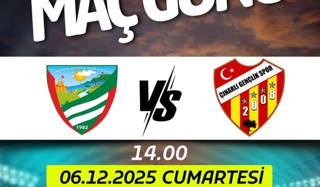 Anamur Belediyespor Evinde 1 Puana Razı Oldu