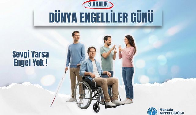 Tarsus Milli Eğitim'den Anlamlı Mesaj: "Engelsiz Eğitim, Engelsiz Yaşam"