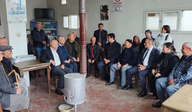 CHP Mersin Örgütü Çamlıyayla'da Vatandaşlarla Buluştu