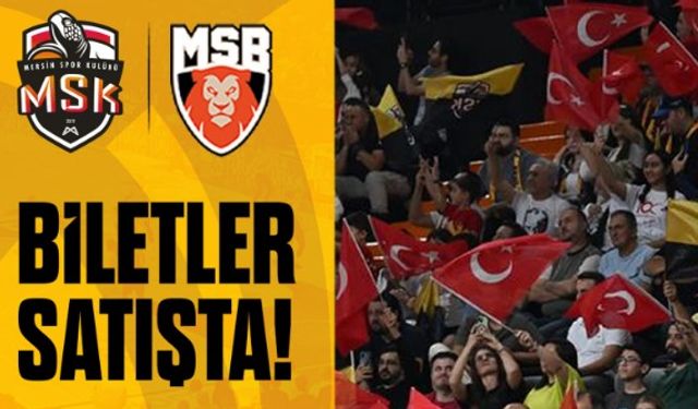 MSK'ın Avrupa Maçı Biletleri Satışa Çıktı