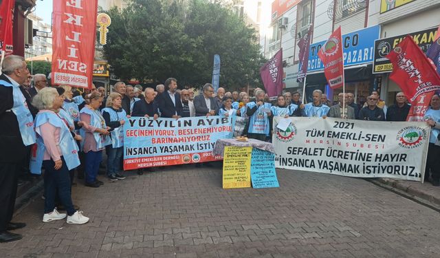 Mersin’den Ankara’ya: Emeklinin İsyanı Yükseliyor