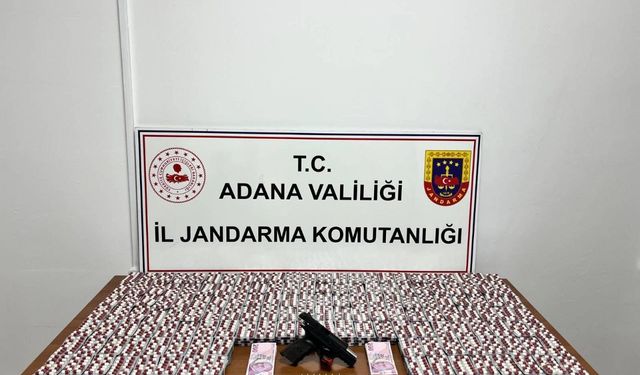 Adana'da Jandarma 23 Bin 876 Uyuşturucu Hap Ele Geçirdi