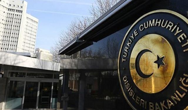Dışişleri Bakanlığı: “Bugün Gerçekleştirilen Terör Saldırısını En Güçlü Biçimde Kınıyoruz"