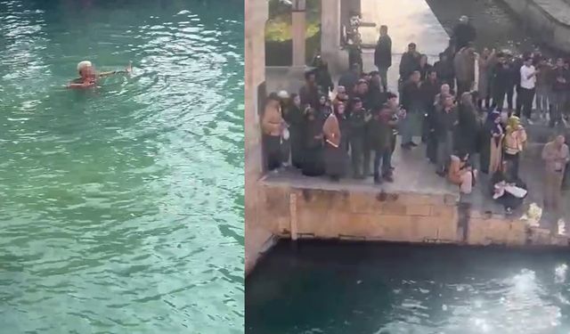 "İşten atıldım" diyerek Balıklıgöl’e atladı