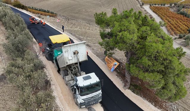 Büyükşehir Belediyesi Esenli-Hebilli Bağlantı Yolunda Çalışmalarını Tamamladı