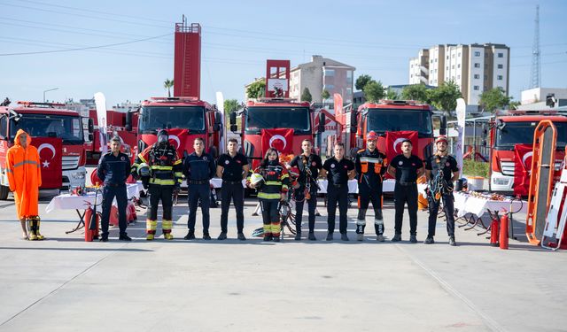 Mersin İtfaiyesi Yeni Ekipman ve Araçlarla Afetlere Kapasitesini Güçlendirdi