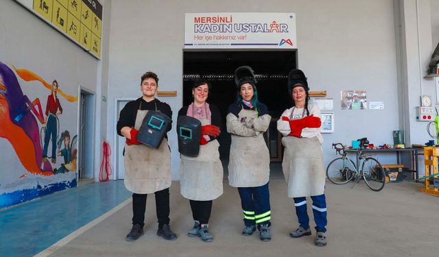 Büyükşehir MERCEK’te Çelik Kaynak Eğitimleri Devam Ediyor