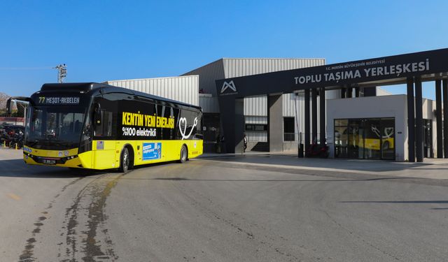 Mersin’e Çevreci Dokunuş: 18 Elektrikli Otobüs Yollarda