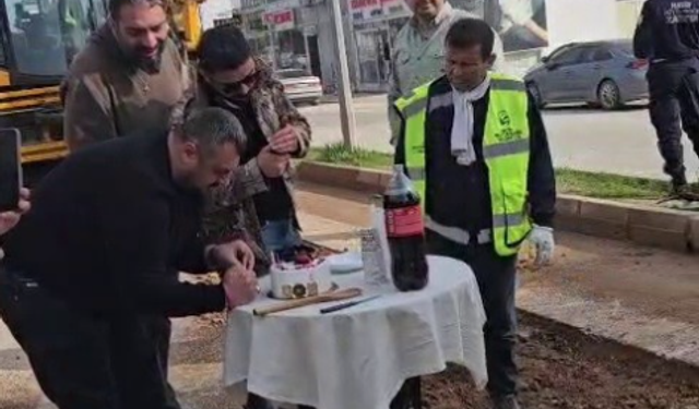 Gece Gündüz Çalışan Ekiplere Sürpriz: Pastayla Karşıladılar