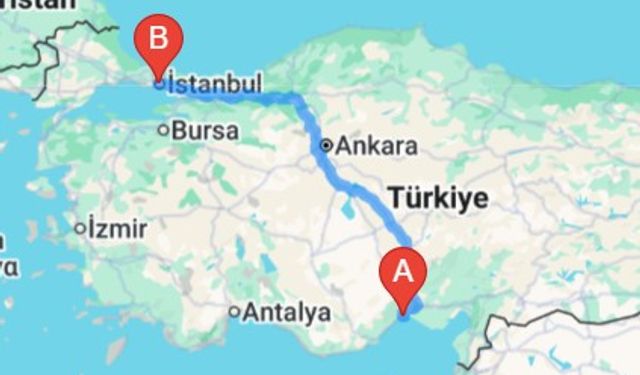 Mersin'den İstanbul'a Yolculuk: İki Büyük Şehir Arası Kaç Kilometre ve Ne Kadar Sürer?