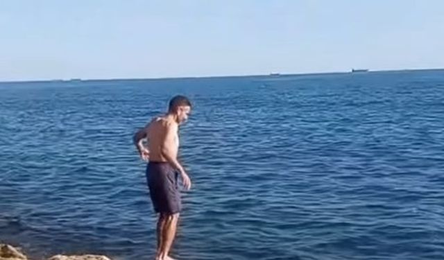 Mersin’de Aralık Sürprizi: Vatandaşlar 11 Derecede Denize Girdi