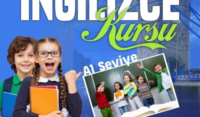 Tarsus’ta Çocuklar için İngilizce Kursu Başlıyor