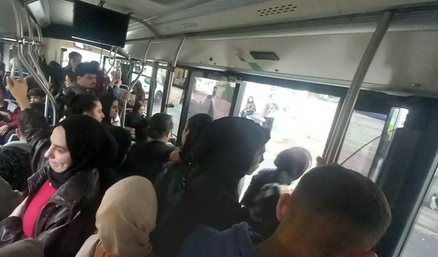 Mersin Üniversitesi Kampüs Hattında Yoğunluk Uyarısı