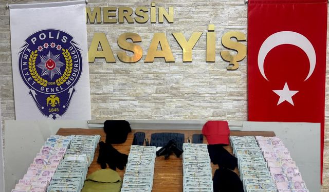 Mersin'de Büyük Soygun Çözüldü