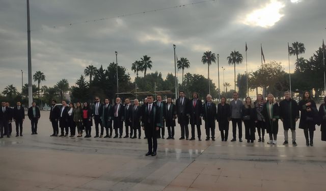 Mersin Barosu: “101 yıllık mücadele gururla sürüyor”