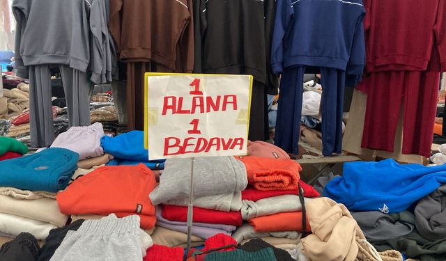 Mersin Sosyete Pazarı’nda Yılbaşı Bereketi: "1 Alana 1 Bedava" Dönemi Başladı
