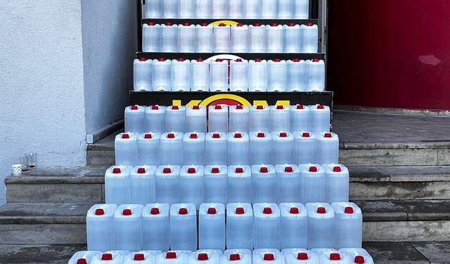 Yılbaşı Öncesi Adana'da Sahte Etil Alkol Ele Geçirildi