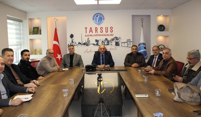 Tarsus’ta Eğitimde "Dönem Sonu" Mesaisi: Ortak Akıl Vurgusu