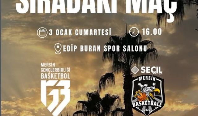 Basketbolda Mersin Derbisi Yarın
