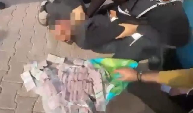 Kaçış Kısa Sürdü: Poşetteki 2 Milyon Lira ile Yakalandılar