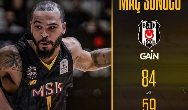 MSK, Beşiktaş Deplasmanında Tutunamadı